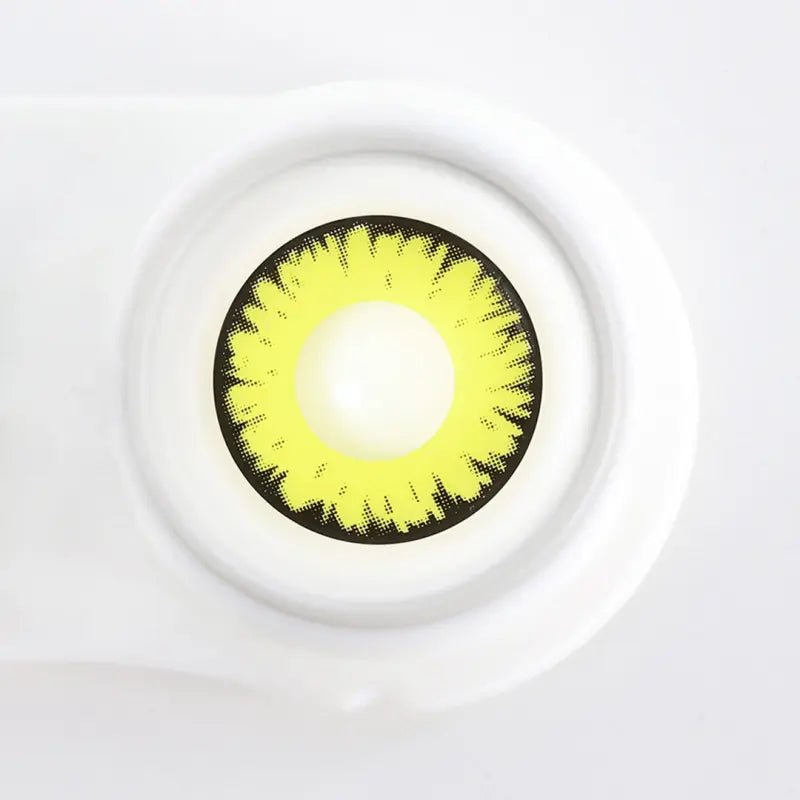 ComicPie Moon Yellow Vampire Cosplay&Halloween Colored Contact Lenses RY042 - ComicPie
