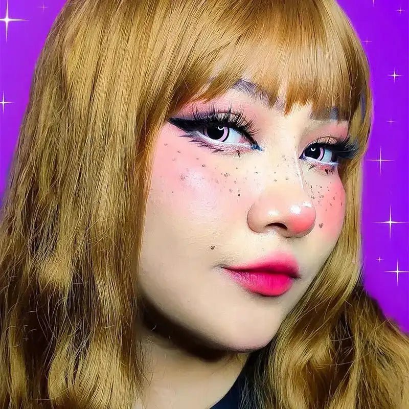 ComicPie Nebulos Pink Cosplay&Halloween Colored Contact Lenses YS36 - 3 - ComicPie