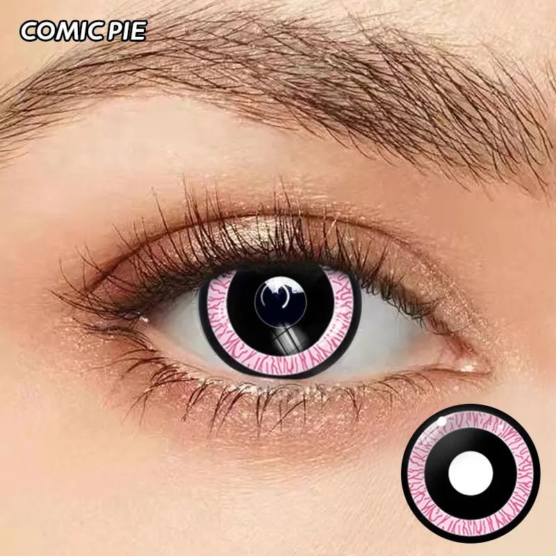 ComicPie Nebulos Pink Cosplay&Halloween Colored Contact Lenses YS36 - 3 - ComicPie