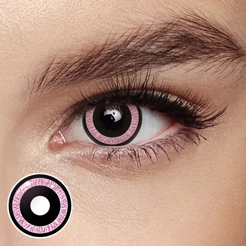 ComicPie Nebulos Pink Cosplay&Halloween Colored Contact Lenses YS36 - 3 - ComicPie