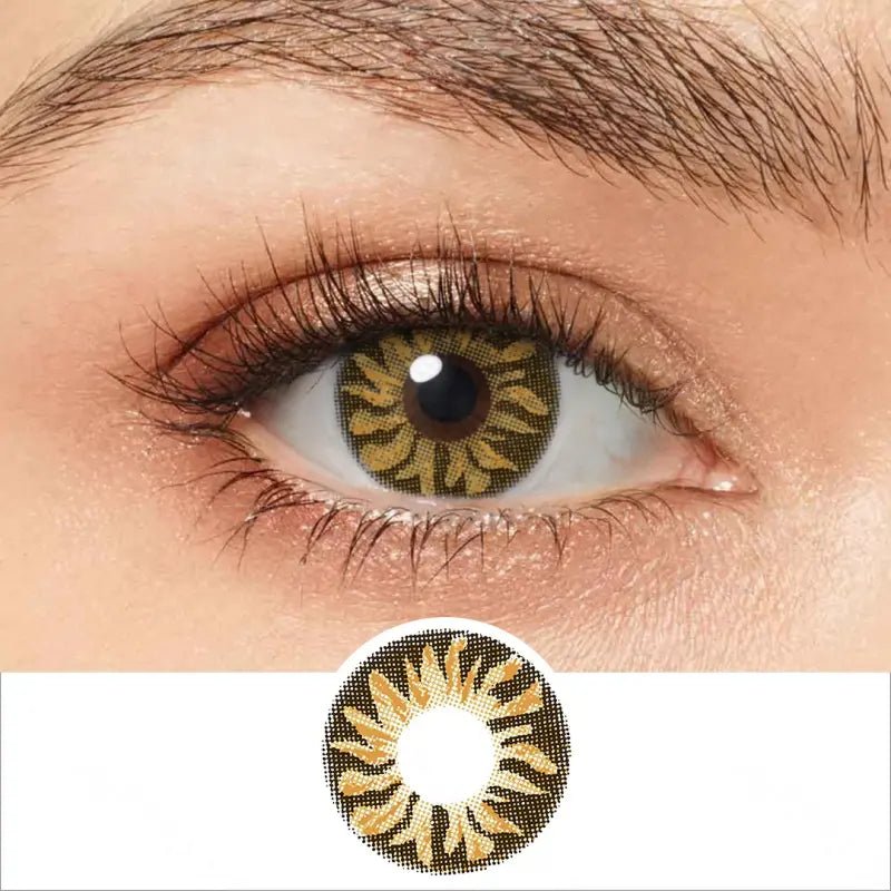 ComicPie Obsidian Brown Cosplay&Halloween Colored Contact Lenses RY342 - ComicPie