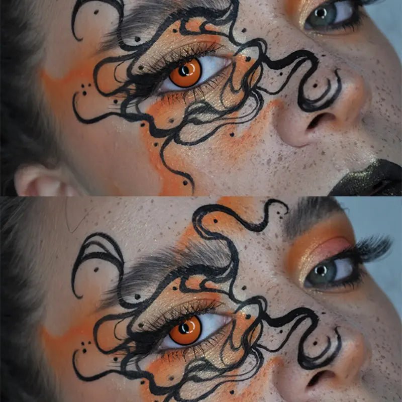 ComicPie Plain Forest Green Cosplay&Halloween Colored Contact Lenses YS41 - 2 - ComicPie