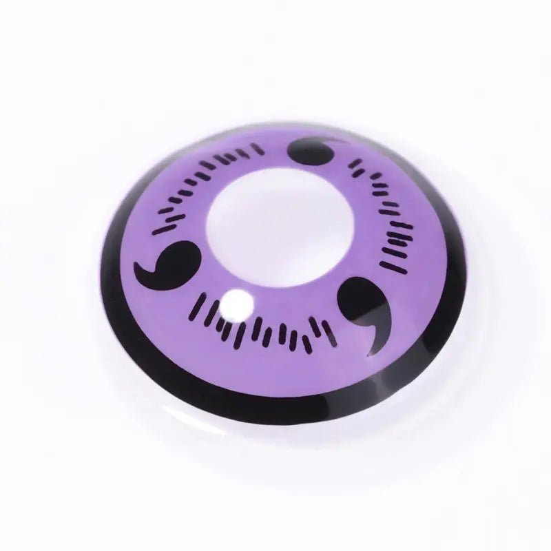 ComicPie Purple 3 Tomoe Sharingan Cosplay&Halloween Colored Contact Lenses RY041 - ComicPie