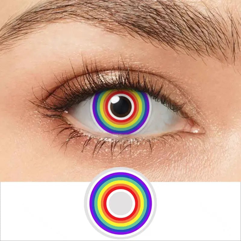 ComicPie Rainbow Cosplay&Halloween Colored Contact Lenses RY324 - ComicPie