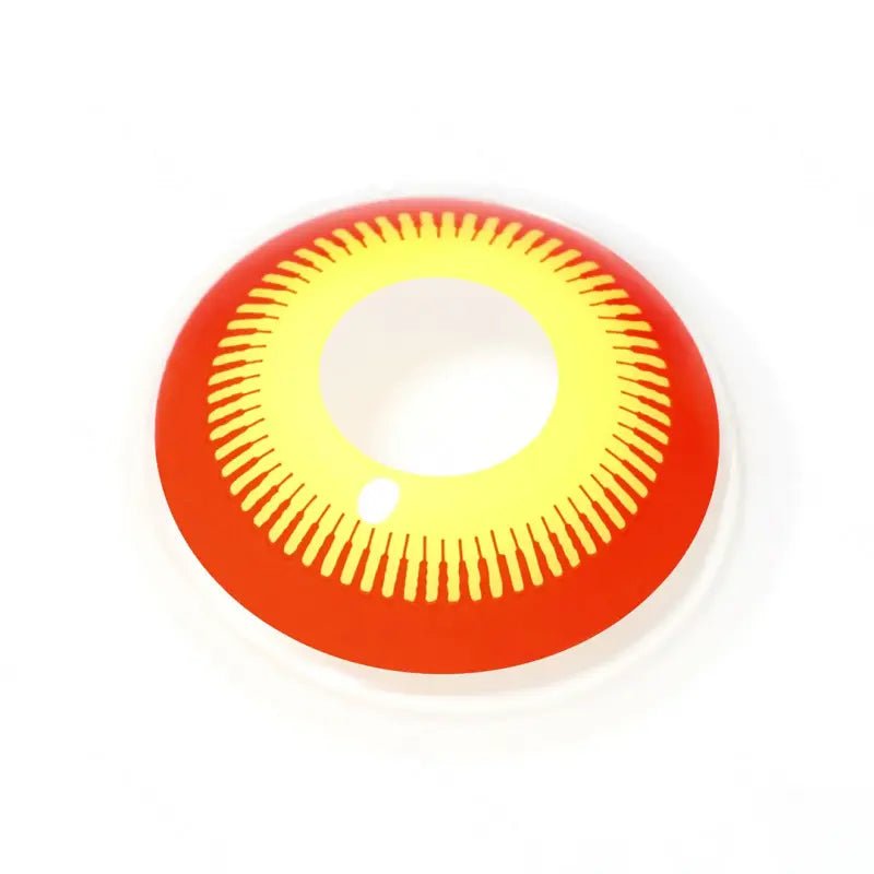 ComicPie Red And Yellow Cosplay&Halloween Colored Contact Lenses RY290 - ComicPie