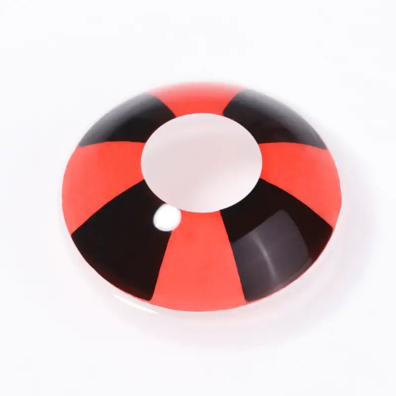 ComicPie Red Black Cross Cosplay&Halloween Colored Contact Lenses RY104 - ComicPie