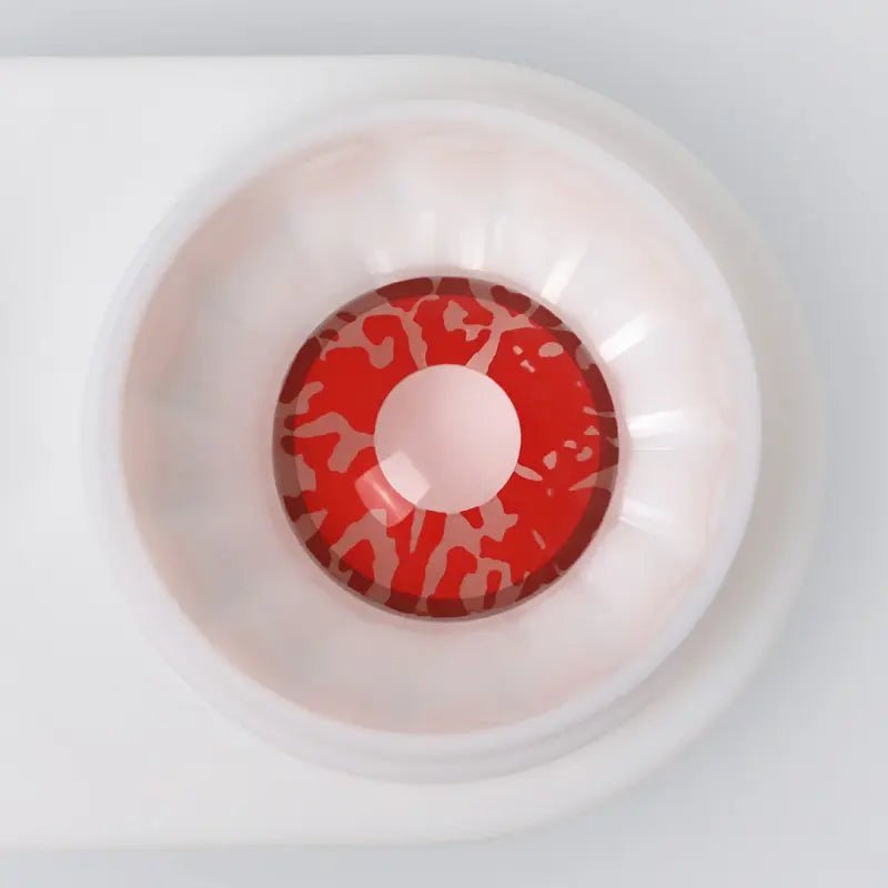 ComicPie Red Blood Splat Cosplay&Halloween Colored Contact Lenses RY315 - ComicPie
