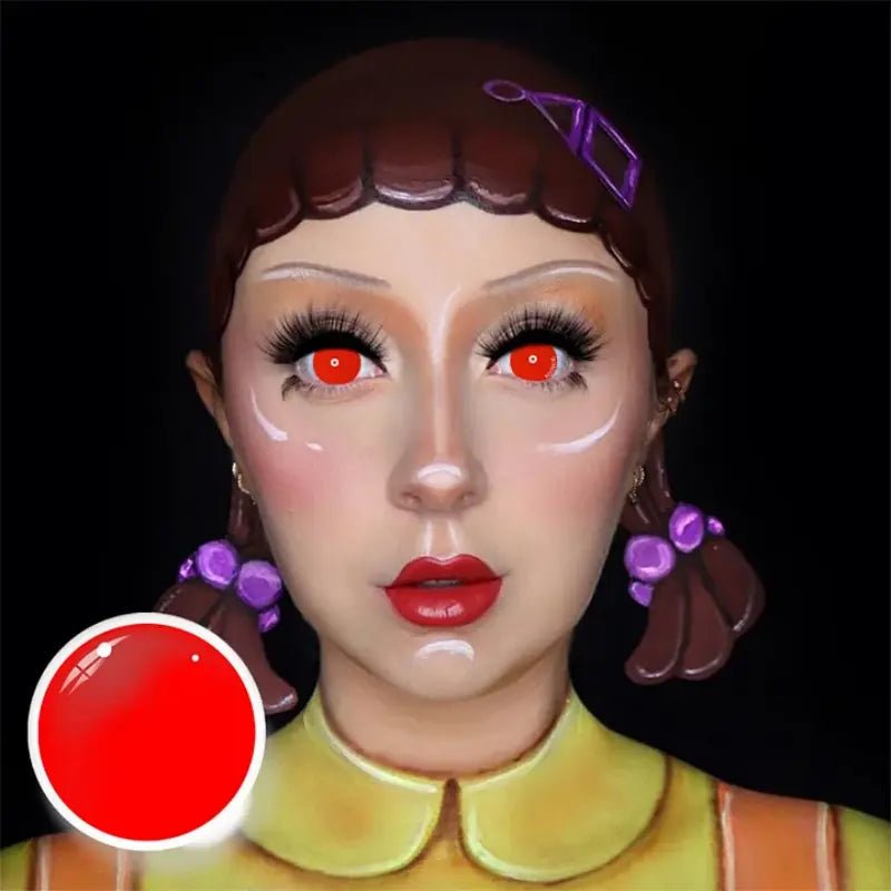 ComicPie Red Contact Lenses HD5 - ComicPie