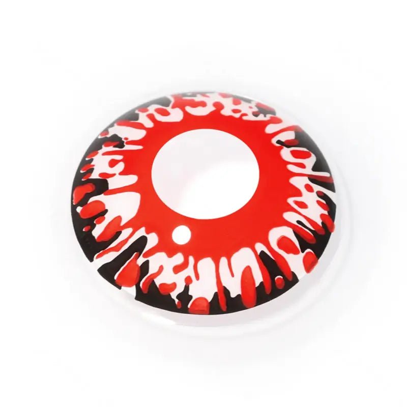 ComicPie Red Lava Cosplay&Halloween Colored Contact Lenses RY334 - ComicPie