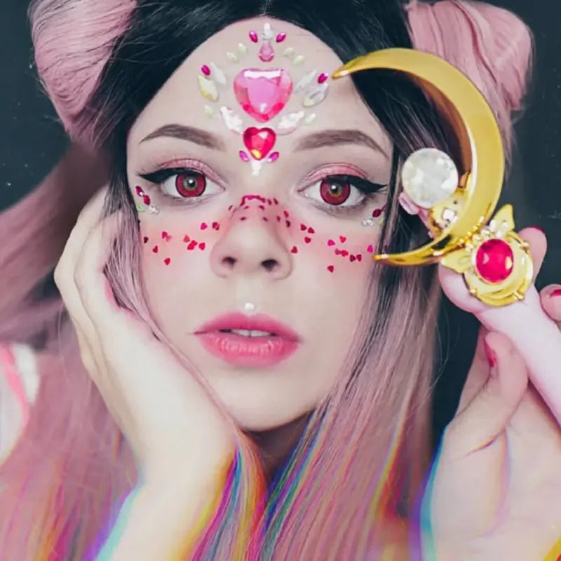 ComicPie Red Mirage Cosplay&Halloween Colored Contact Lenses RY007 - ComicPie