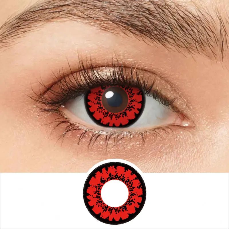 ComicPie Red Mirage Cosplay&Halloween Colored Contact Lenses RY007 - ComicPie