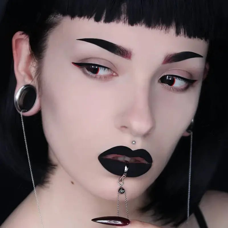 ComicPie Red Rim Cosplay&Halloween Colored Contact Lenses RY131 - ComicPie