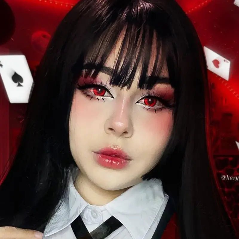 ComicPie Red Twilight Volturi Vampire Cosplay&Halloween Colored Contact Lenses RY043 - ComicPie