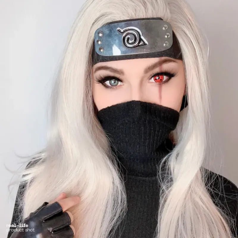 ComicPie Sasuke 3 Tomoe Sharingan Eye Cosplay Colored Contact Lenses HD9 - ComicPie
