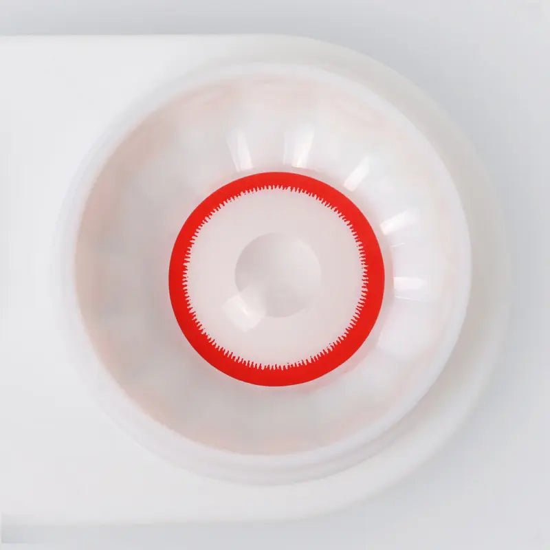 ComicPie Saw White Cosplay&Halloween Colored Contact Lenses RY307 - ComicPie