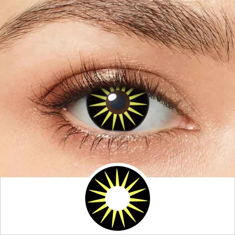 ComicPie Sunburst Cosplay&Halloween Colored Contact Lenses RY002 - ComicPie