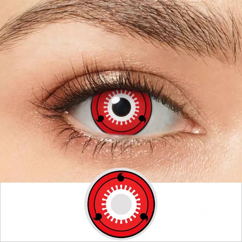 ComicPie Three Magatama Sharingan Cosplay&Halloween Colored Contact Lenses RY323 - ComicPie
