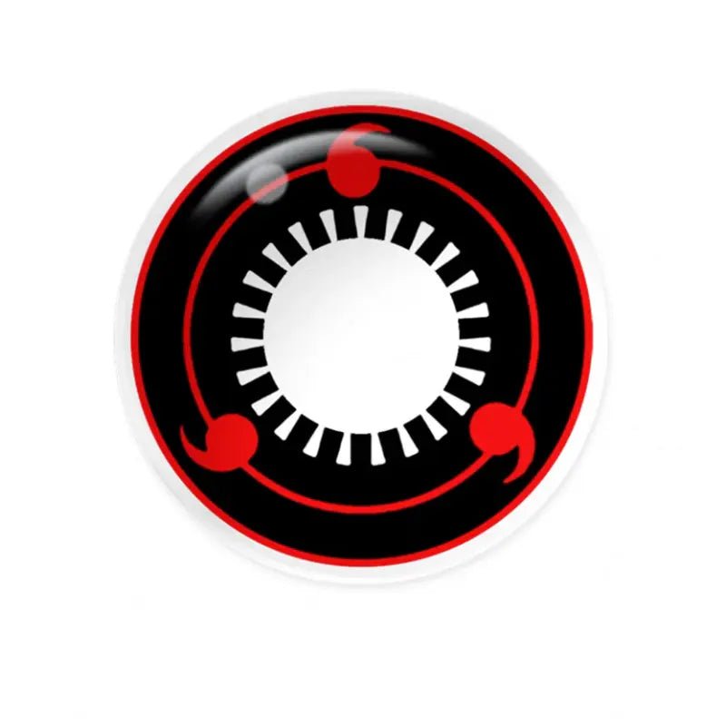 ComicPie Triple Tomoe Sharingan Crazy Lens Contact Lenses MY52 - ComicPie