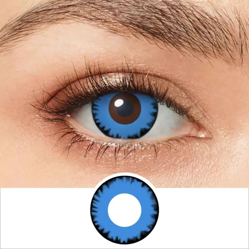 ComicPie Twilight Blue Werewolf Eyes Cosplay&Halloween Colored Contact Lenses RY049 - ComicPie