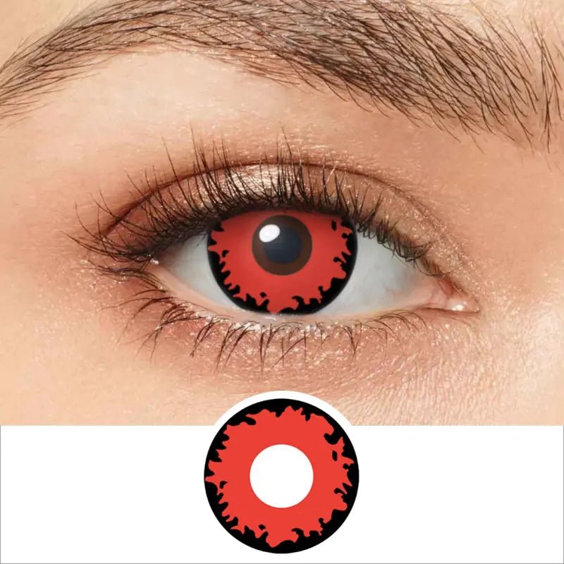 ComicPie Twilight Red Wolf Eyes Cosplay&Halloween Colored Contact Lenses RY069 - ComicPie