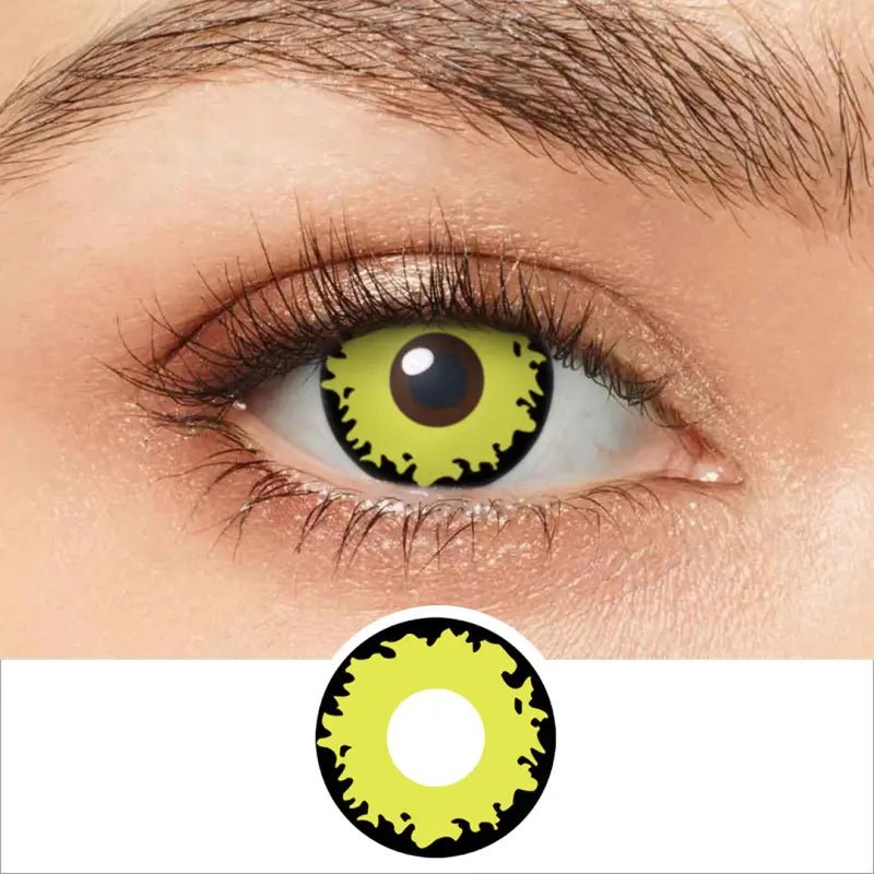 ComicPie Twilight Yellow Wolf Eyes Contacts RY067 - ComicPie