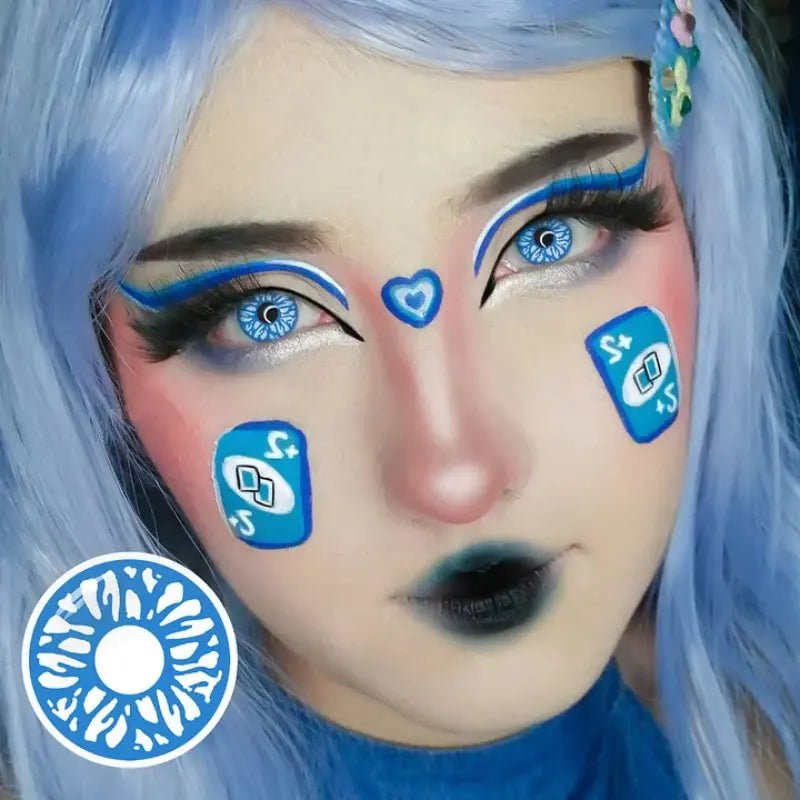 ComicPie Underworld Selene Blue Cosplay&Halloween Colored Contact Lenses YS29 - 3 - ComicPie