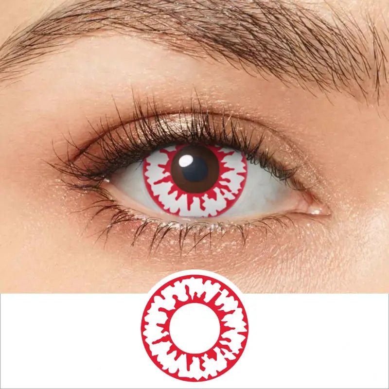 ComicPie Vampire Eyes Cosplay&Halloween Colored Contact Lenses RY076 - ComicPie