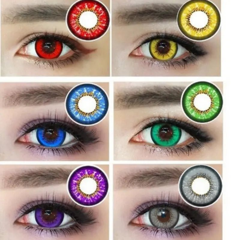 ComicPie Vika Snow Brown Cosplay Colored Contact Lenses AY4 - ComicPie