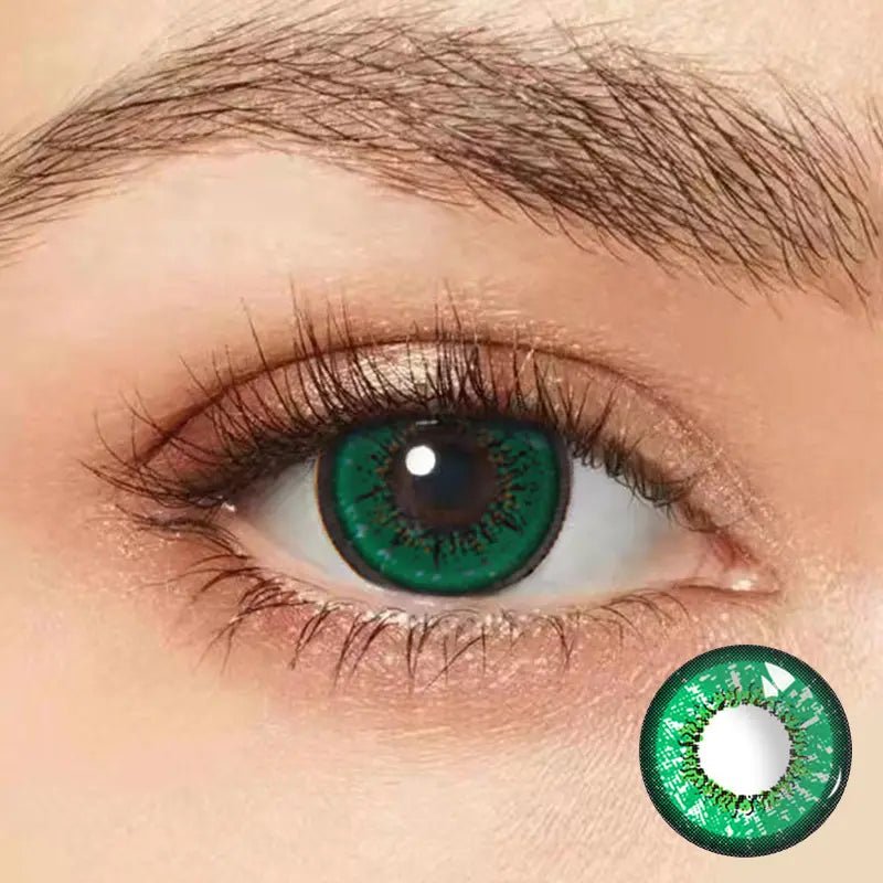 ComicPie Vika Snow Green Cosplay Colored Contact Lenses AY2 - ComicPie
