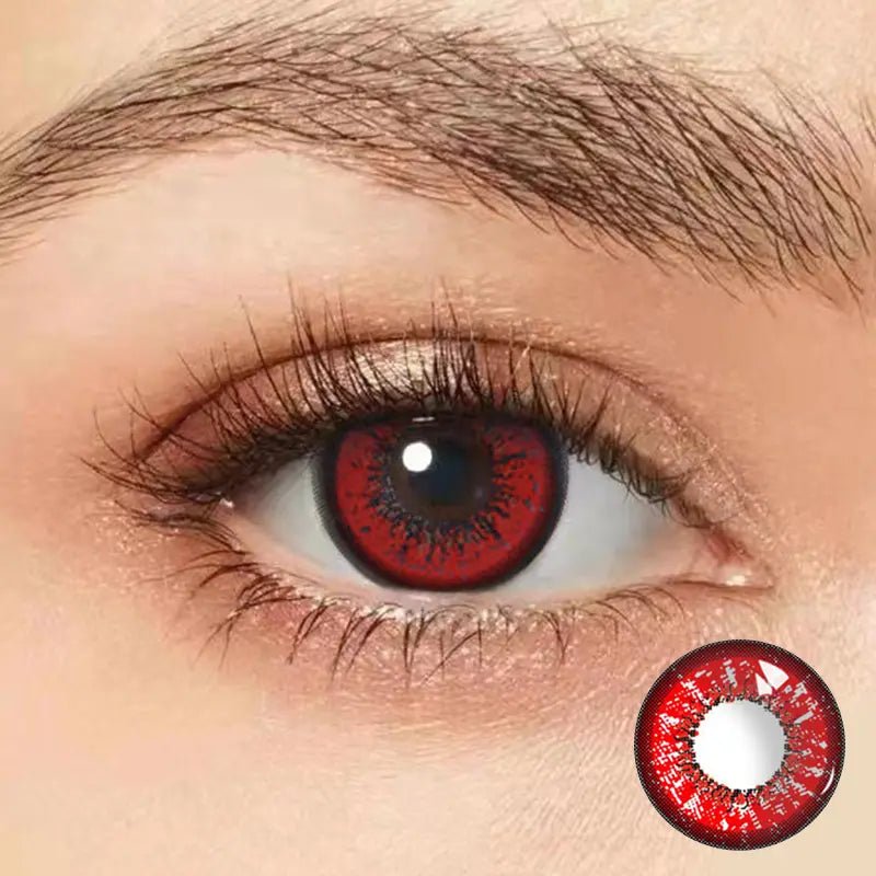 ComicPie Vika Snow Red Cosplay Colored Contact Lenses AY1 - ComicPie