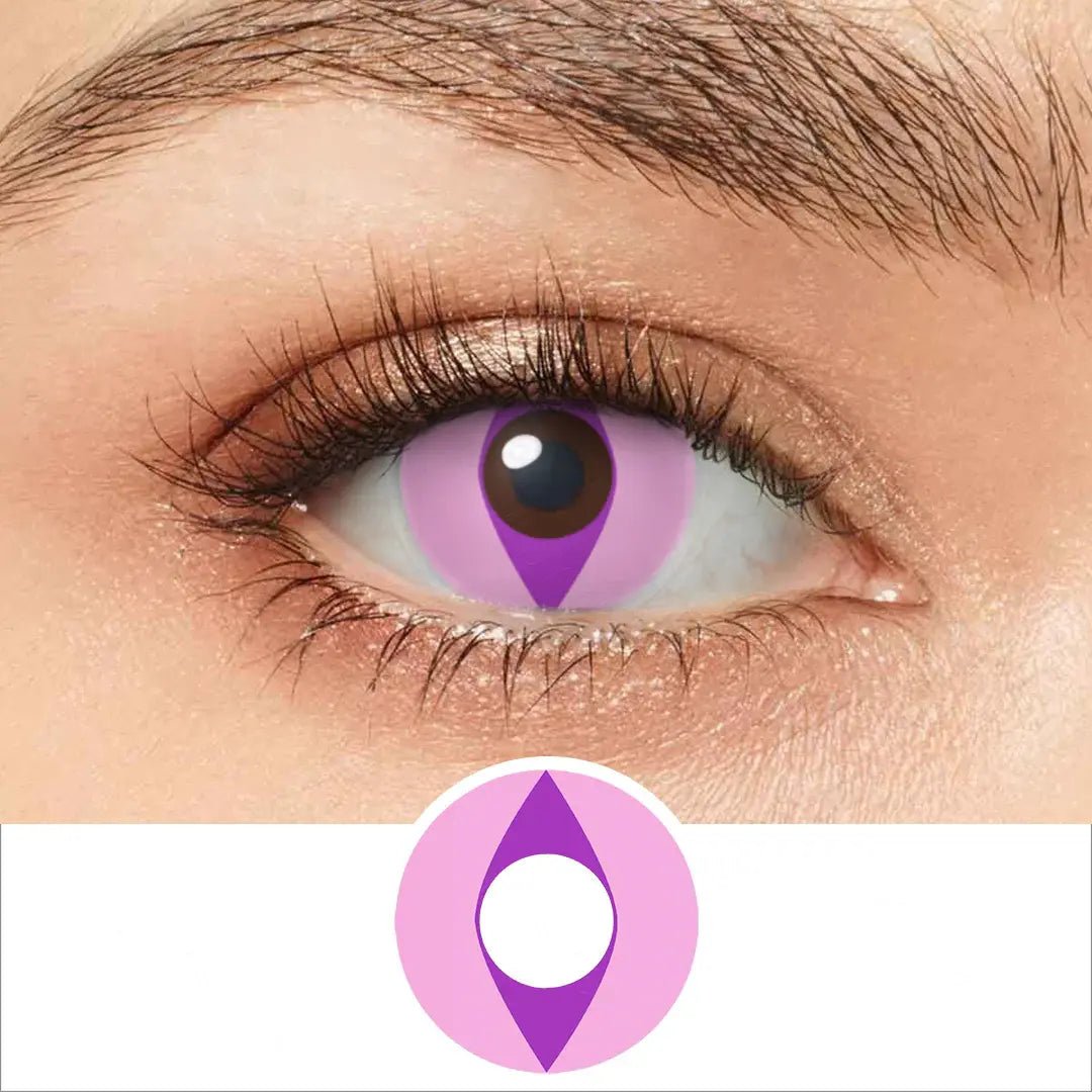 ComicPie Violet Cat Eye Cosplay&Halloween Colored Contact Lenses RY022 - ComicPie