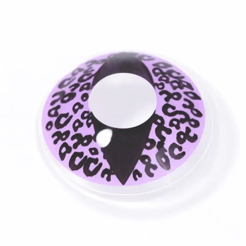 ComicPie Violet Cheetah Cat Eye Cosplay&Halloween Colored Contact Lenses RY023 - ComicPie