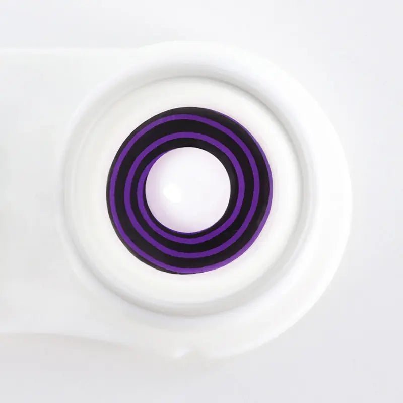 ComicPie Violet Spiral Cosplay&Halloween Colored Contact Lenses RY004 - ComicPie