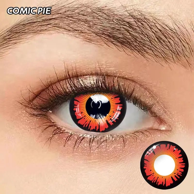 ComicPie Wizards Red Cosplay&Halloween Colored Contact Lenses G18 - ComicPie