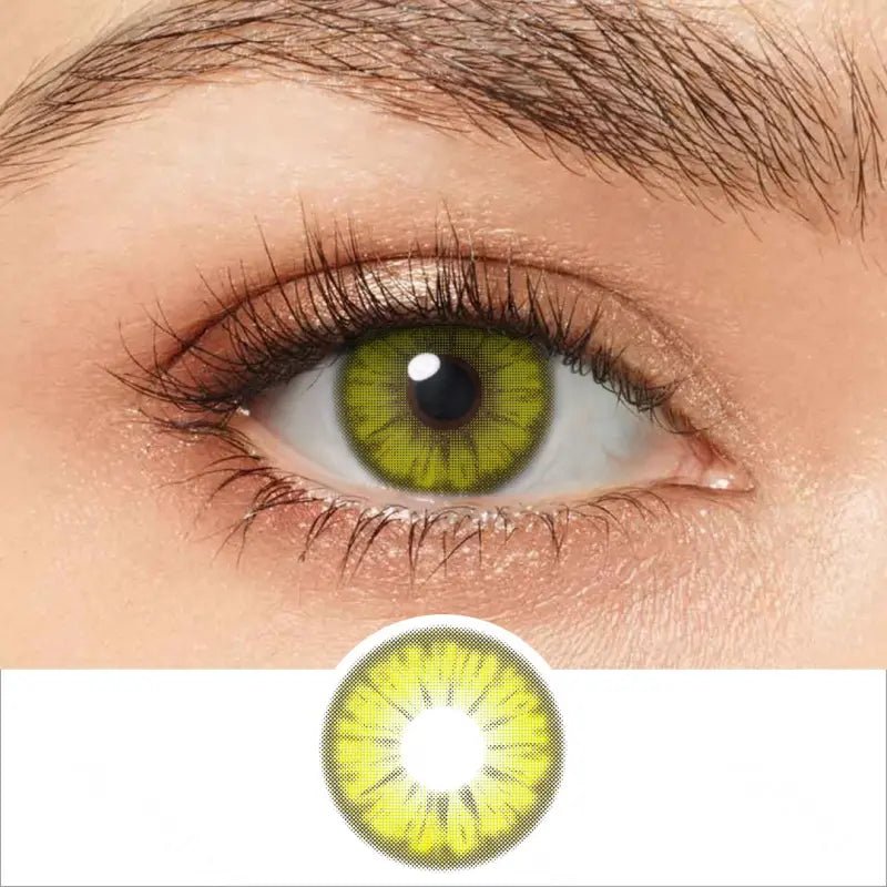 ComicPie Yellow Avatar Contact Lenses RY801 - ComicPie