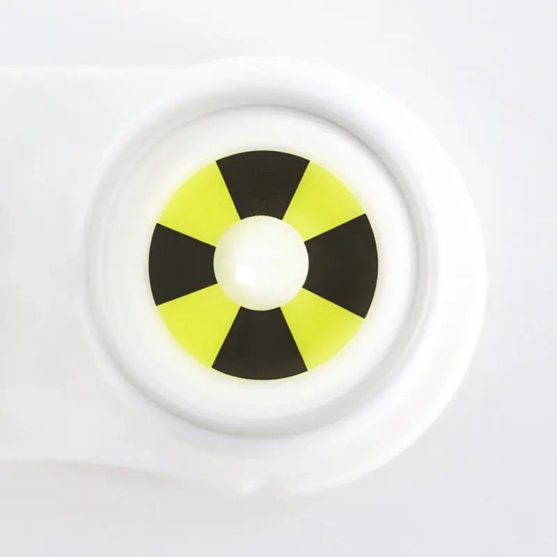 ComicPie Yellow BioHazard Cosplay&Halloween Colored Contact Lenses RY063 - ComicPie