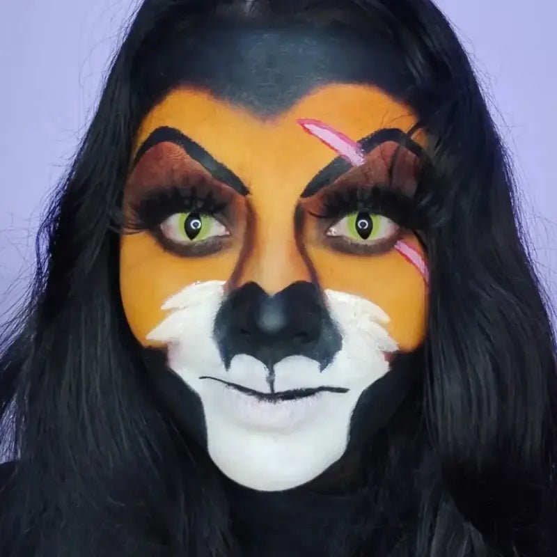 ComicPie Yellow Cat Eye Cosplay&Halloween Colored Contact Lenses RY139 - ComicPie