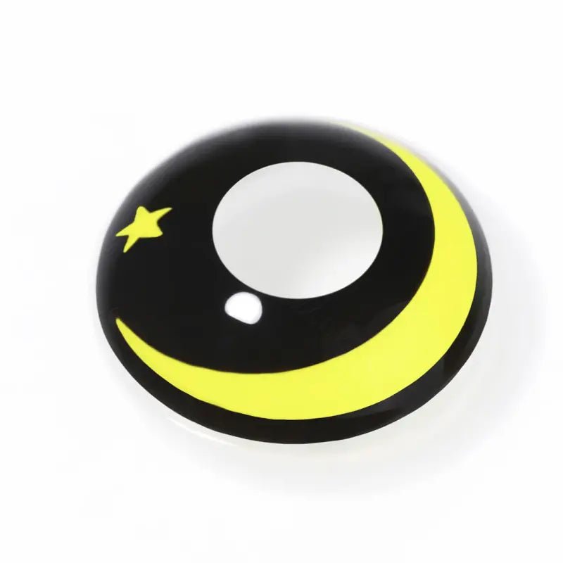 ComicPie Yellow Galaxy Cosplay&Halloween Colored Contact Lenses RY110 - ComicPie