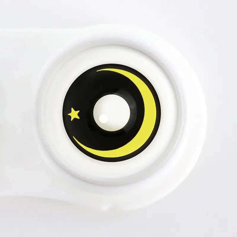 ComicPie Yellow Galaxy Cosplay&Halloween Colored Contact Lenses RY110 - ComicPie