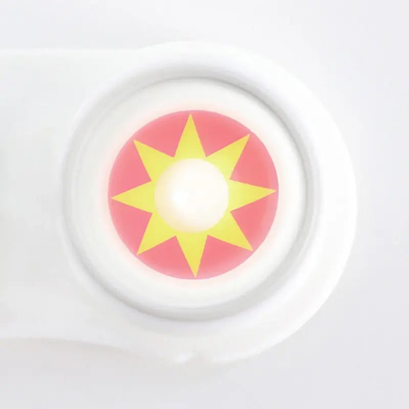 ComicPie Yellow Star Anise Cosplay&Halloween Colored Contact Lenses RY077 - ComicPie