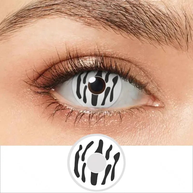 ComicPie Zebra Cosplay&Halloween Colored Contact Lenses RY293 - ComicPie