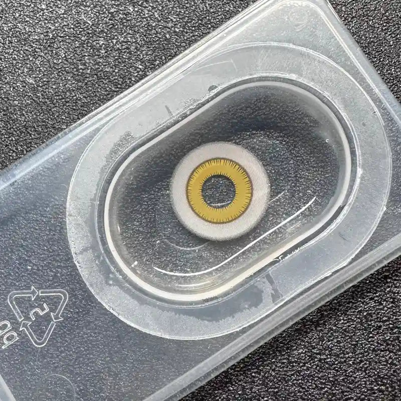 ComicPie PUPIL REDUCER LENSES Myosis Yellow Contact Lenses HD210