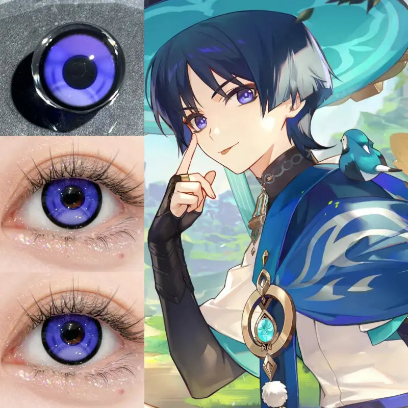 ComicPie Wanderer Cosplay Colored Contact Lenses  HD255